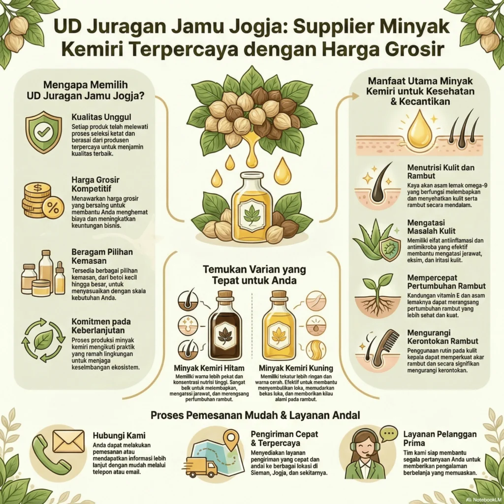 supplier minyak kemiri