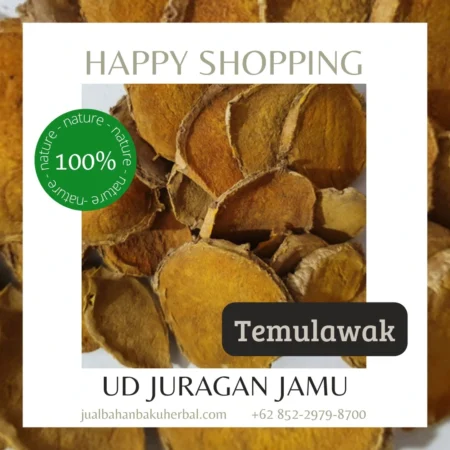 Jual Temulawak Kering Serbuk dan Ekstrak Ud Juragan Jamu Jogja