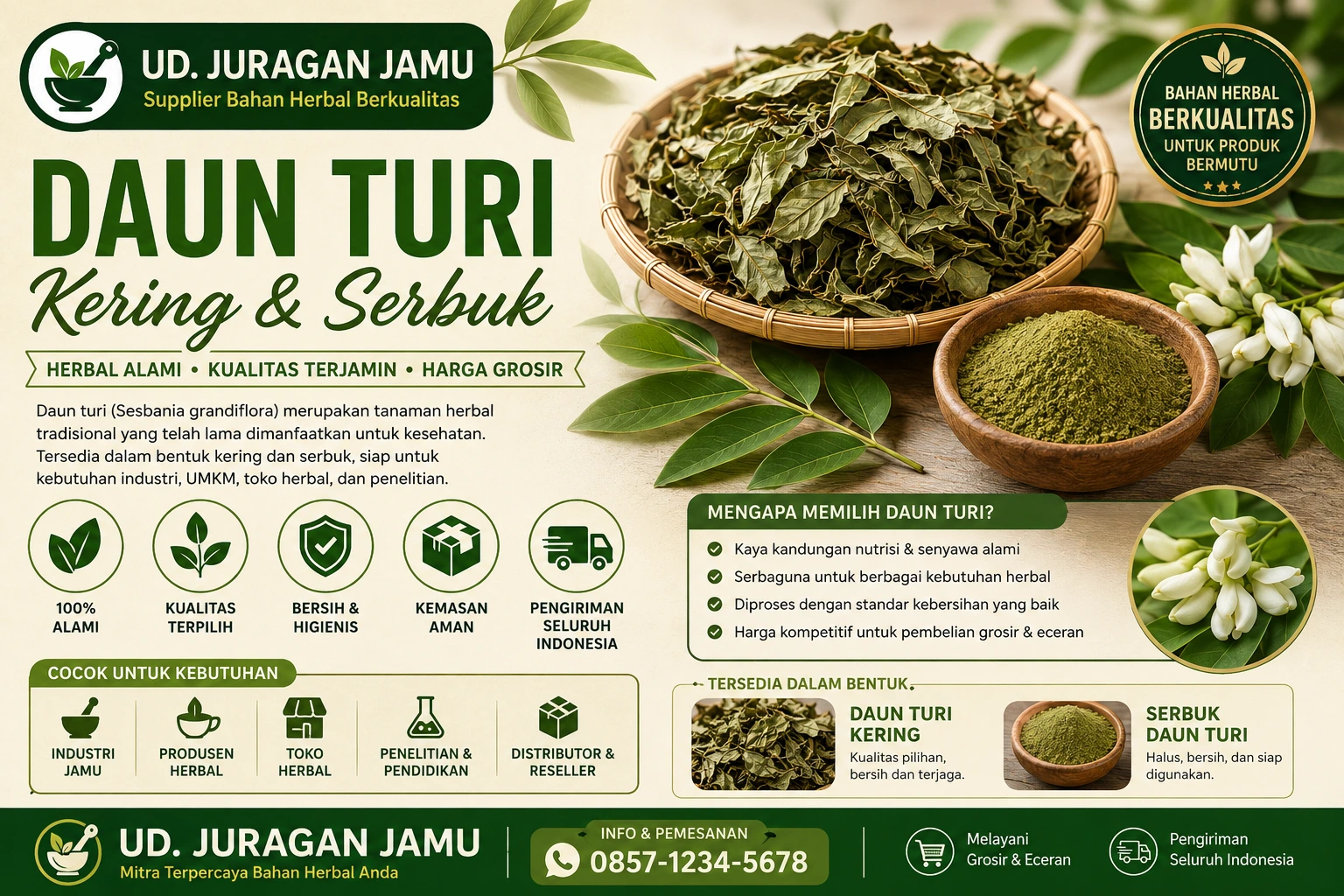 Manfaat Daun Turi untuk Kesehatan