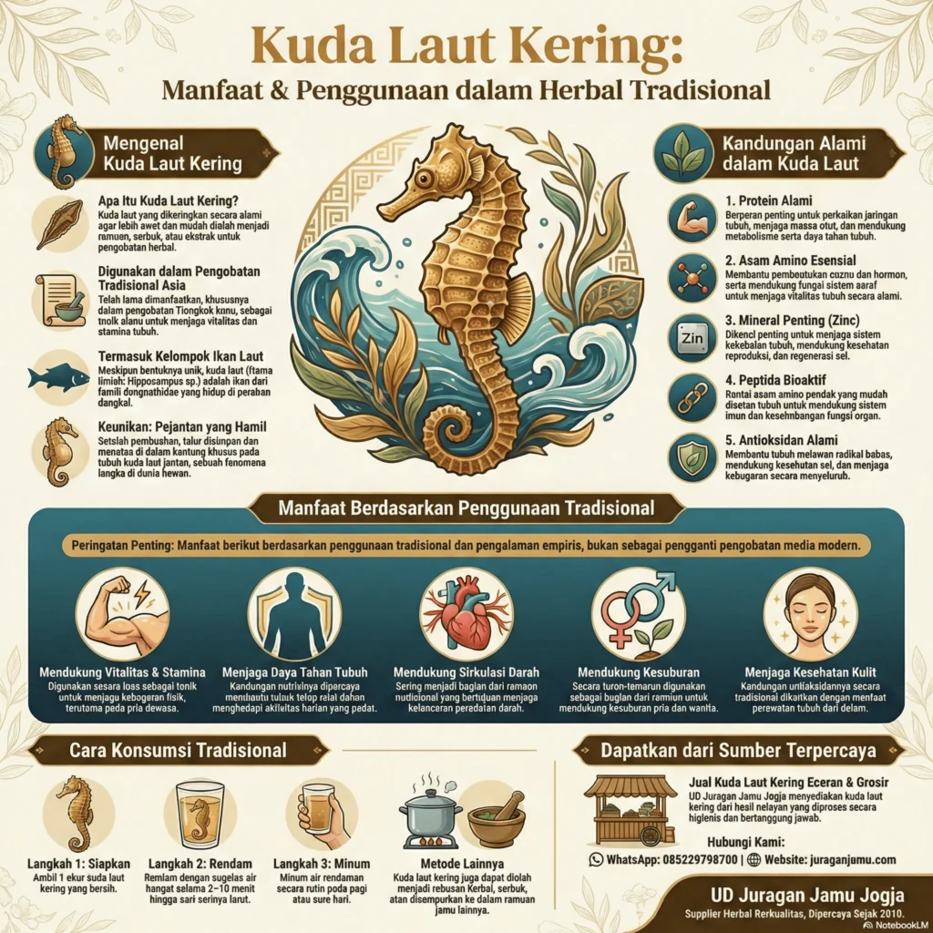jual kuida laut kering 