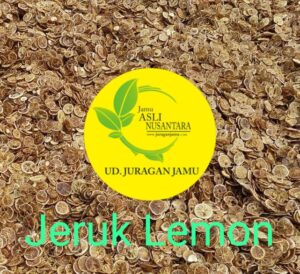 Jeruk Lemon yang Sudah Dikeringkan, Serbuk, dan Ekstrak Produk Herbal Terbaik dari UD Juragan Jamu