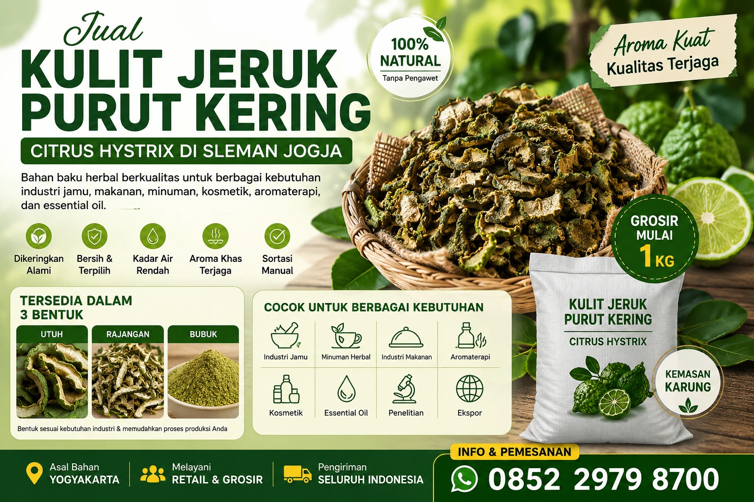 jual kulit jeruk purut