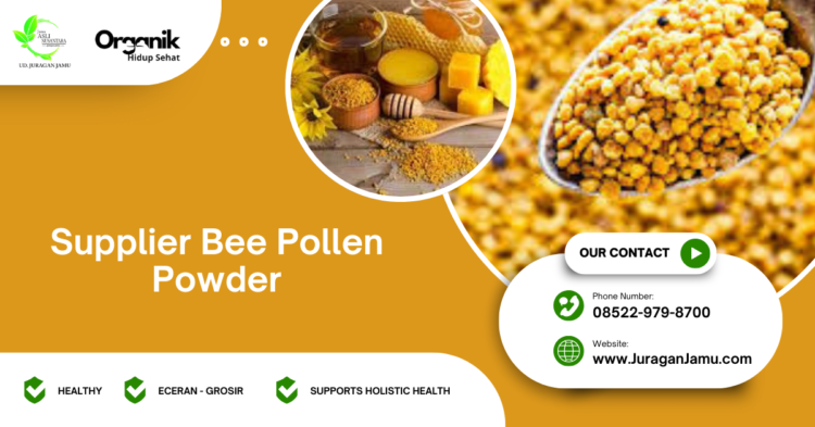 Supplier Bee Pollen Jagung Terpercaya di UD Juragan Jamu Sleman Jogja