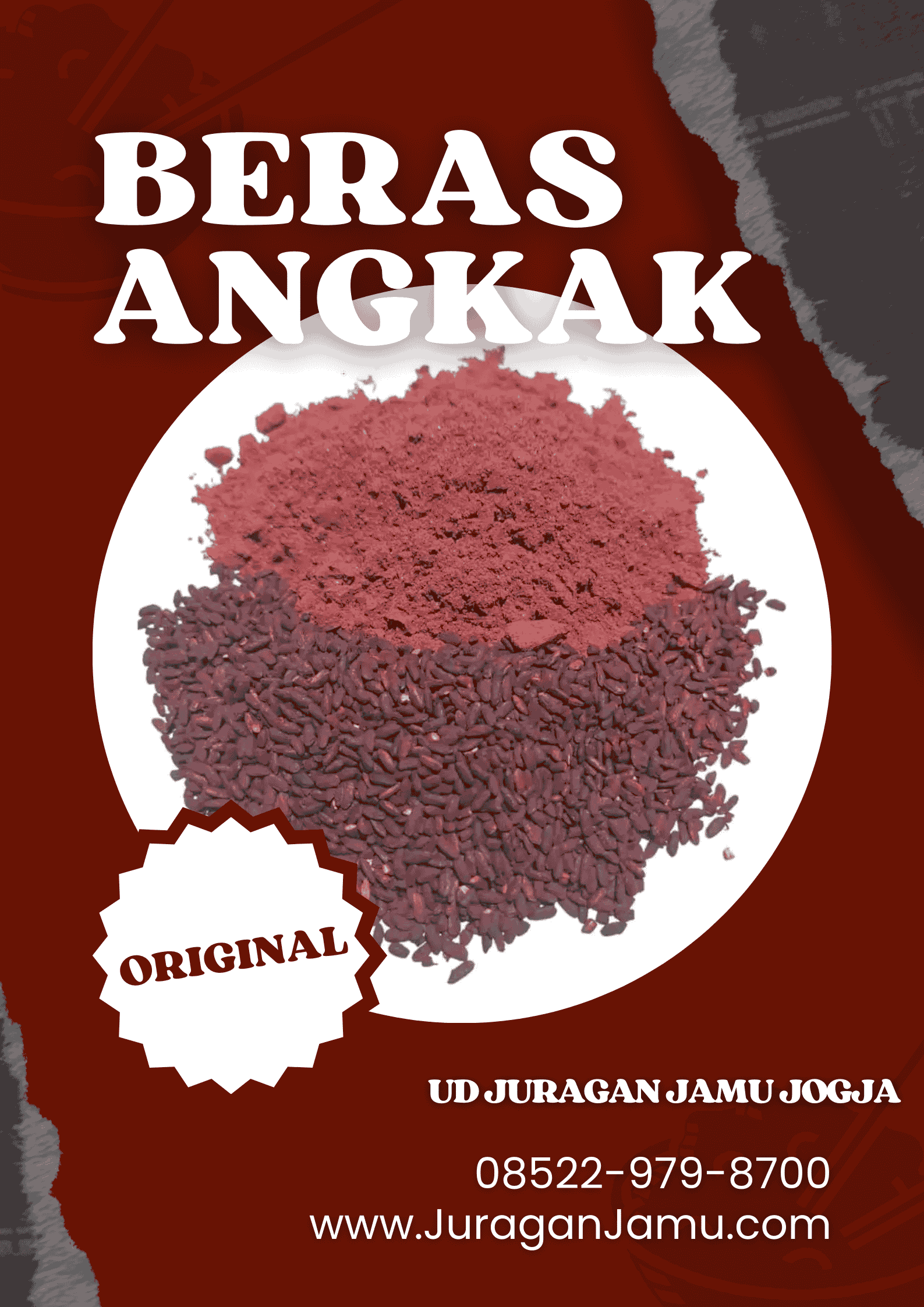 UD Juragan Jamu Supplier Beras Angkak Berkualitas Tinggi di Sleman, Yogyakarta