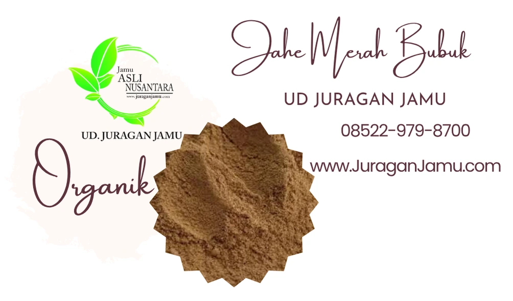 Supplier Jahe Merah Bubuk Jogja