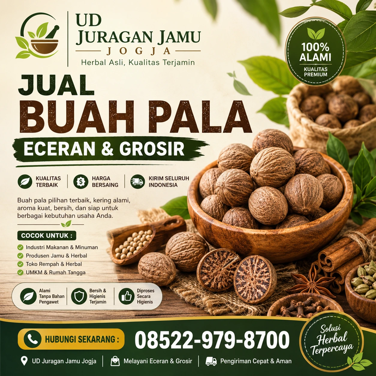 buah pala untuk kesehatan