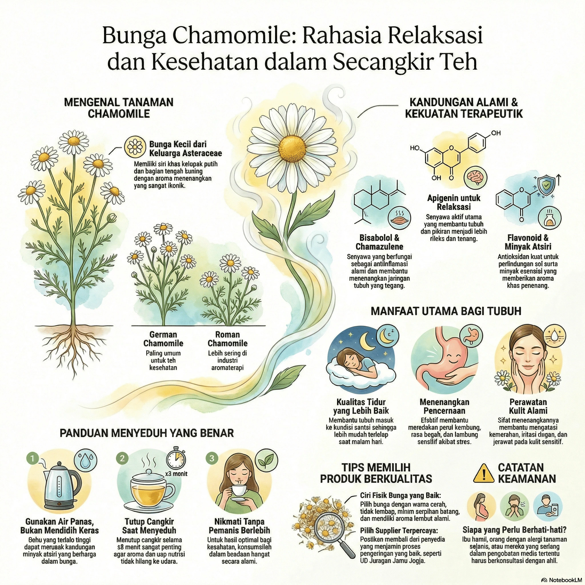 bunga chamomile