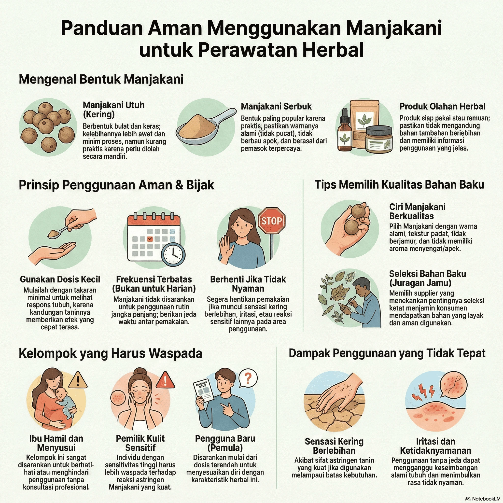 cara menggunakan manjakani dengan aman