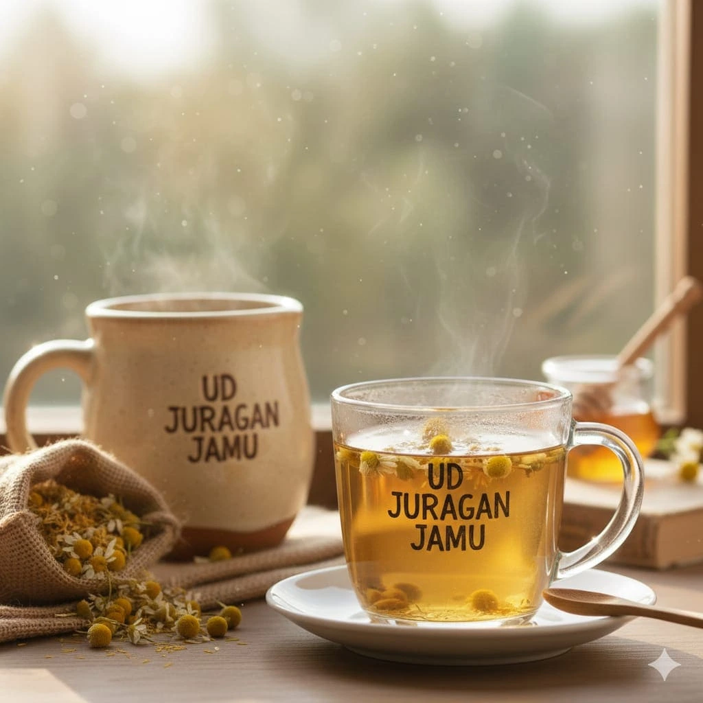 cara minum bunga chamomile