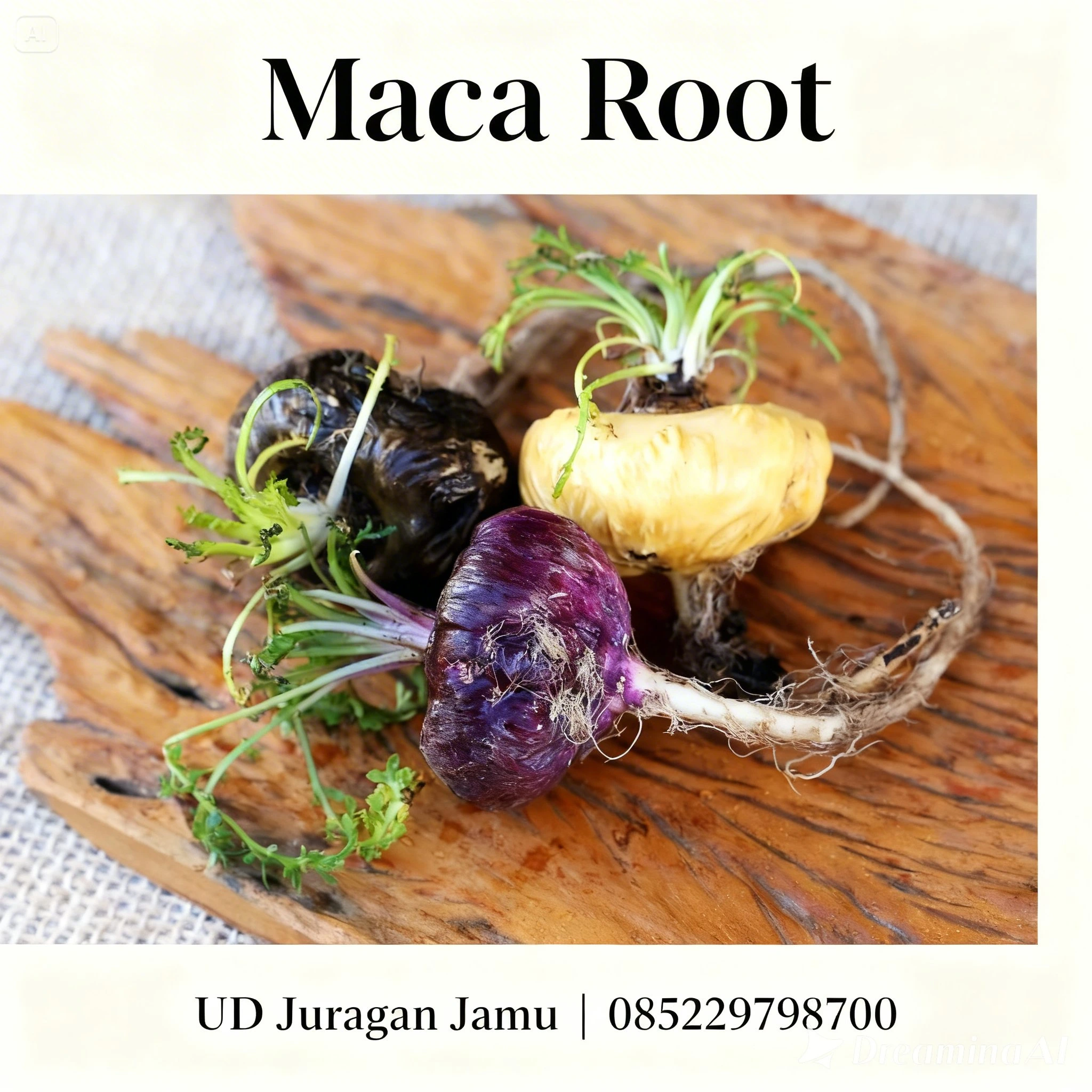 supplier maca root di inndonesia