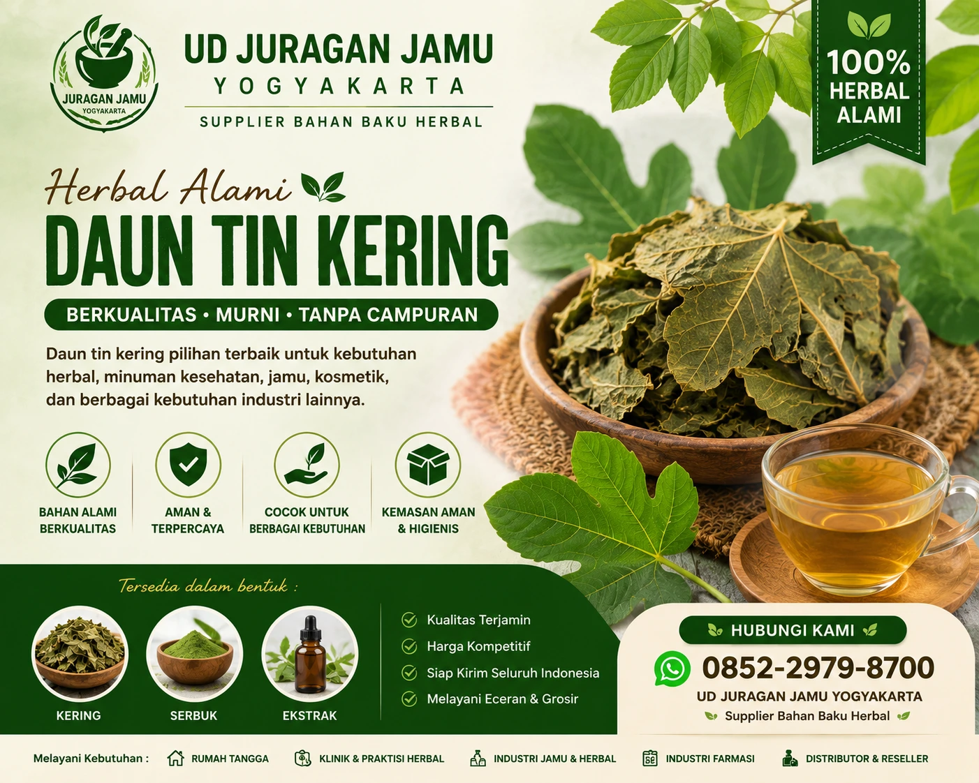teh daun tin
