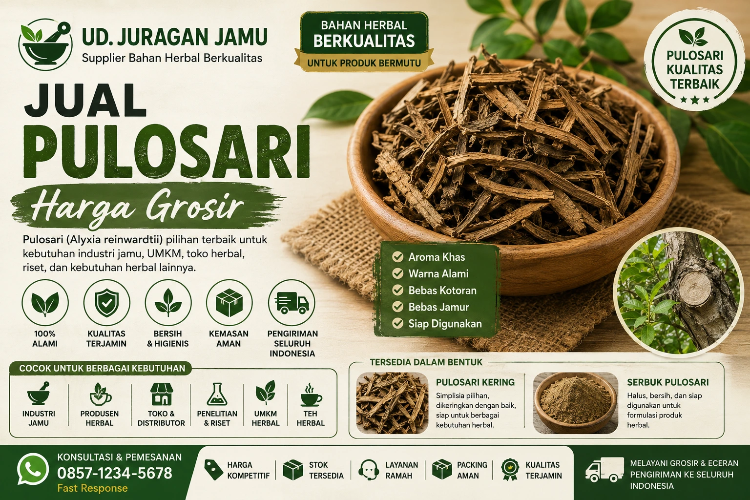 jual pulosari harga grosir