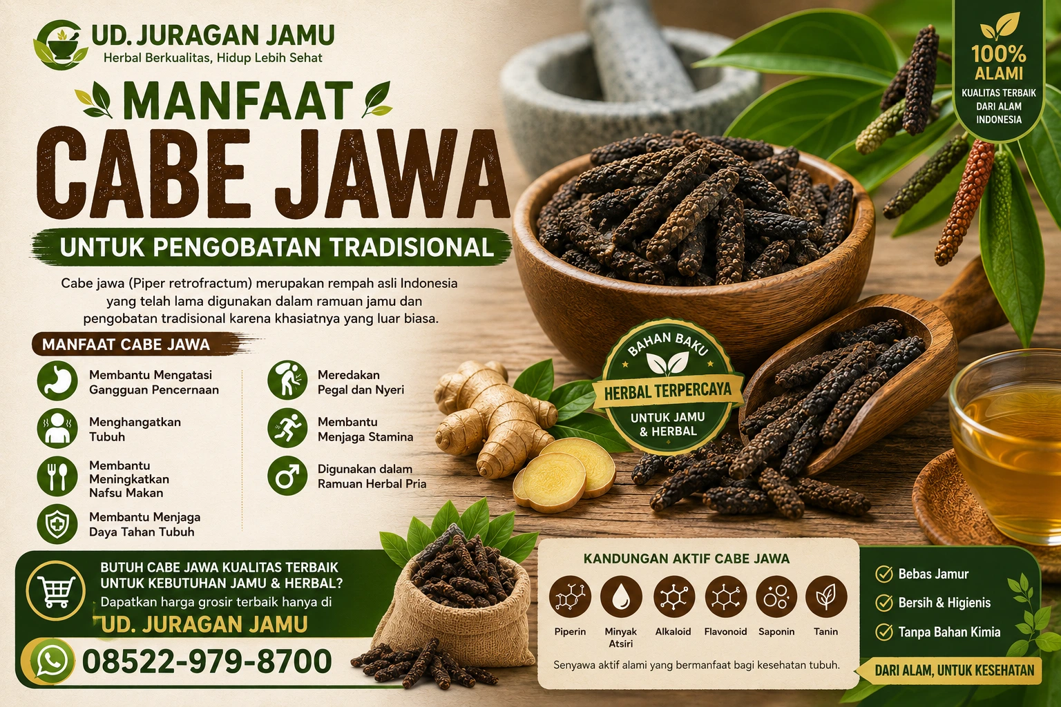 manfaat cabe jawa