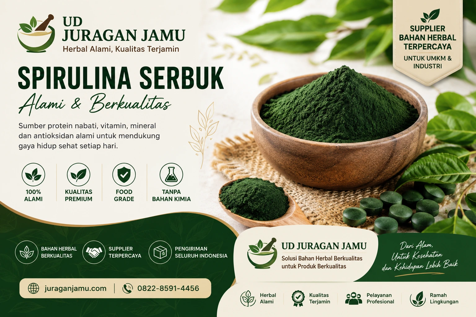 manfaat spirulina